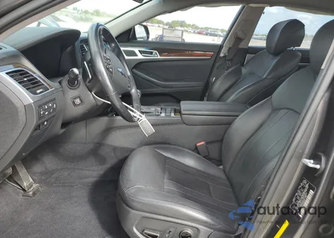 2018 Genesis G80 Base z USA, uszkodzony, nr VIN KMHGN4JE2JU236043